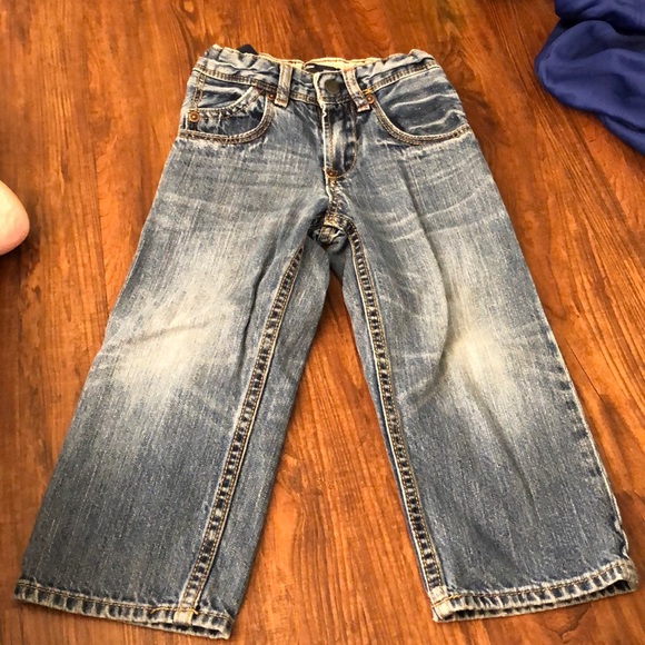 GAP toddler 3 years jeans. Light wash. - Picture 3 of 5